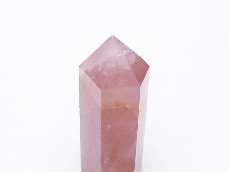 ローズクォーツ 六角柱[T138-6149] 3枚目