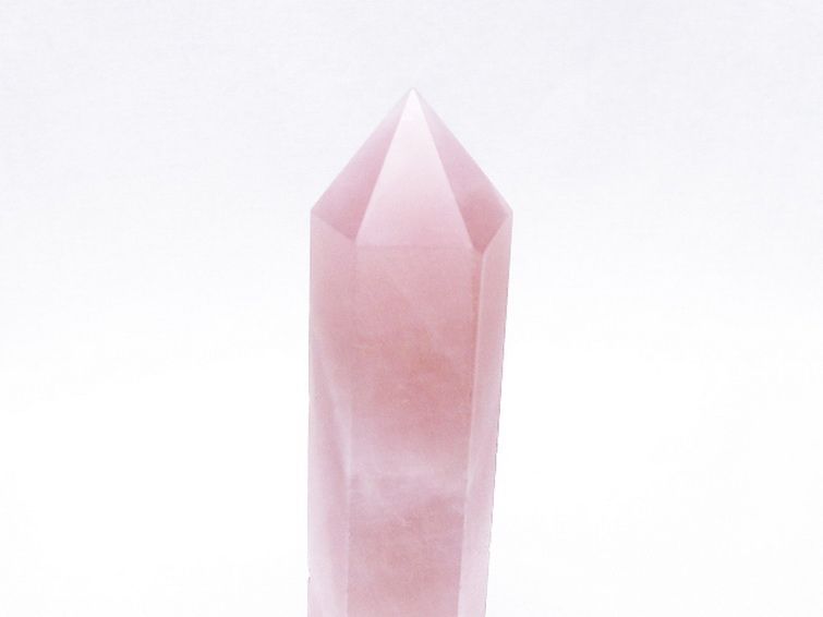 ローズクォーツ 六角柱 [t138-6227] 2枚目