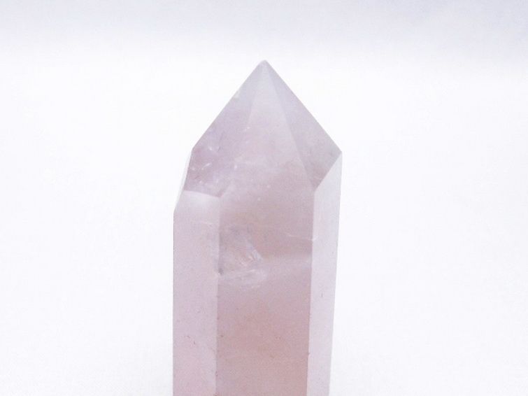 ローズクォーツ 六角柱[T138-6247] 2枚目