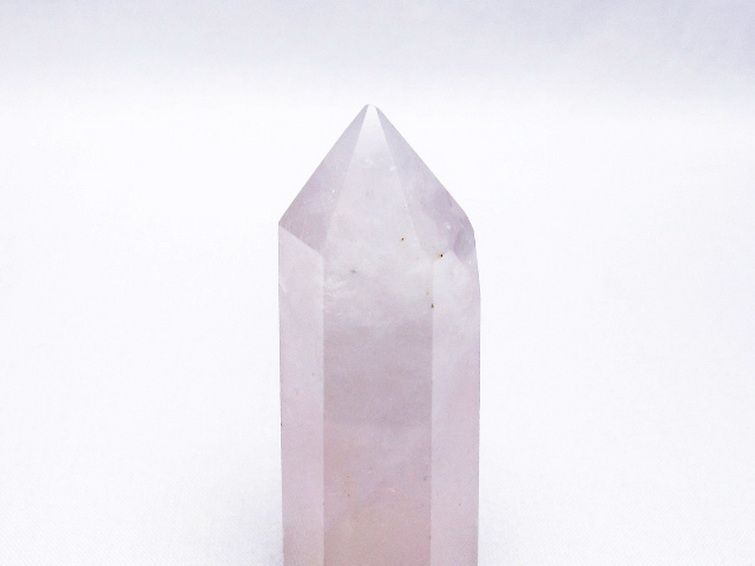 ローズクォーツ 六角柱[T138-6247] 3枚目