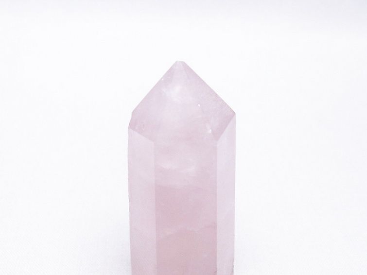 ローズクォーツ 六角柱 [t138-6264] 3枚目