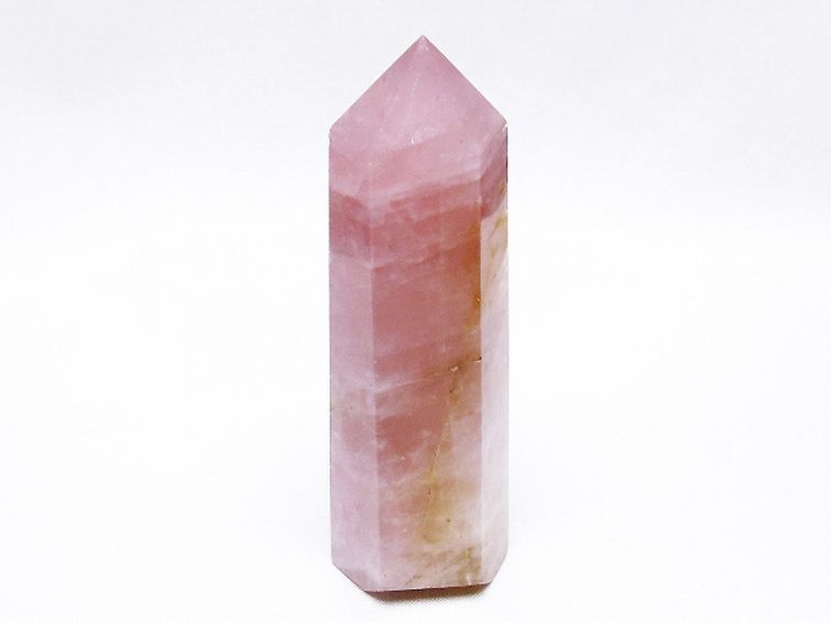 ローズクォーツ 六角柱[t138-6296]