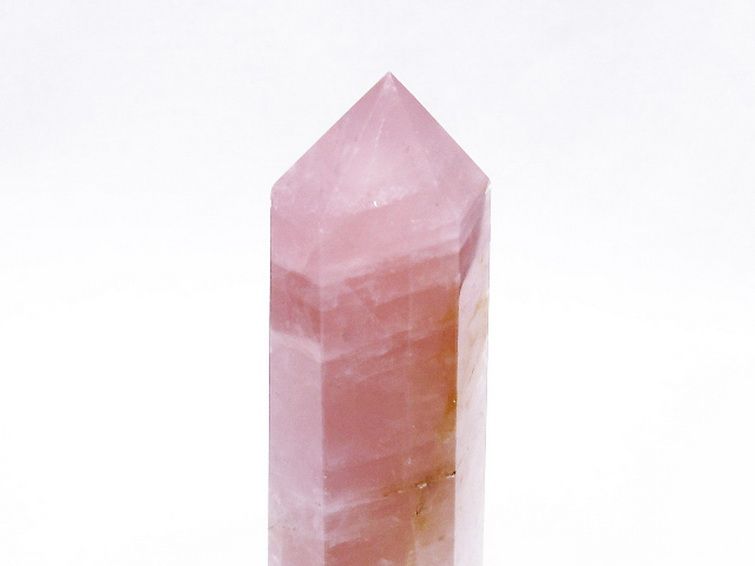 ローズクォーツ 六角柱[t138-6296]