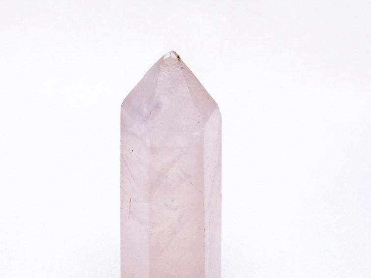 ローズクォーツ 六角柱[T138-6299] 2枚目