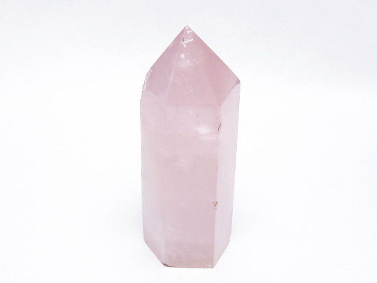 ローズクォーツ 六角柱 [t138-6300] 1枚目