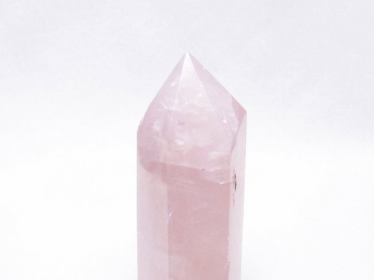 ローズクォーツ 六角柱[T138-6301] 3枚目