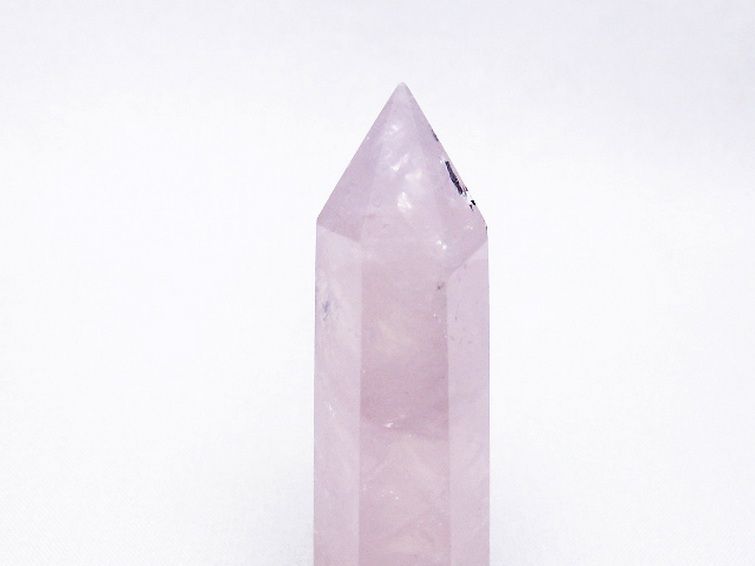 ローズクォーツ 六角柱[T138-6345] 3枚目