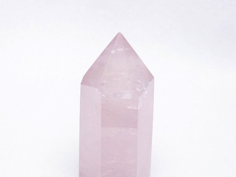 ローズクォーツ 六角柱[T138-6348] 3枚目