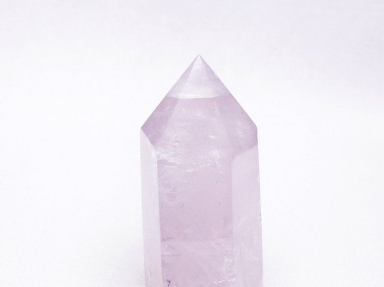 ローズクォーツ 六角柱[T138-6349] 3枚目