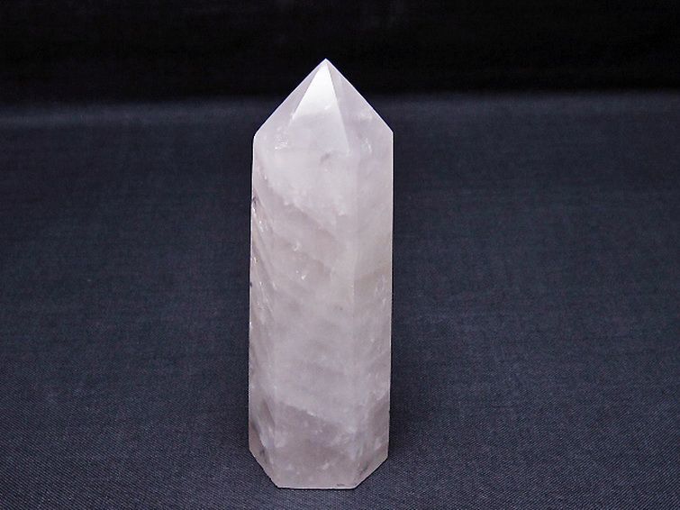 ローズクォーツ 六角柱 [t138-6402] 1枚目