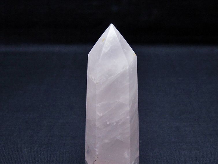 ローズクォーツ 六角柱[T138-6408] 3枚目