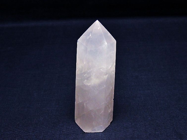 ローズクォーツ 六角柱 [t138-6421] 1枚目