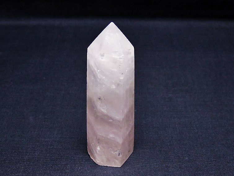 ローズクォーツ 六角柱[T138-6423] 1枚目