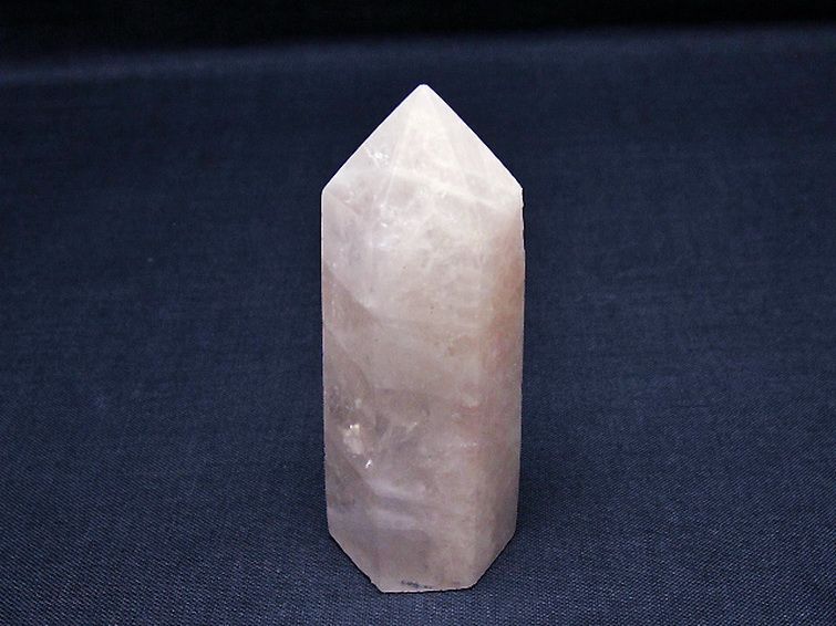 ローズクォーツ 六角柱[T138-6436] 1枚目