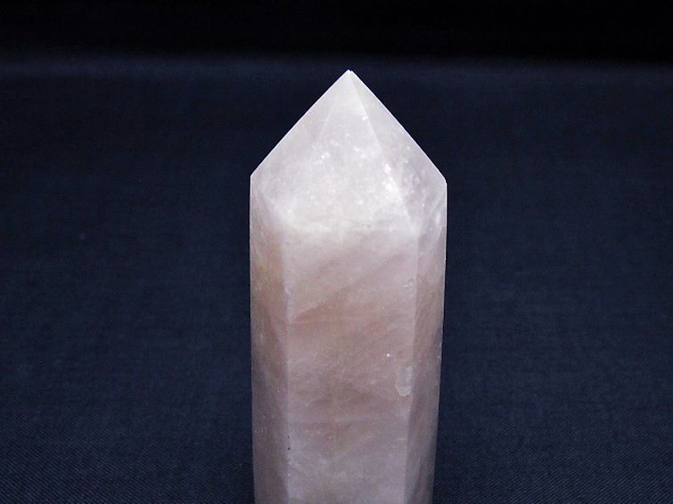 ローズクォーツ 六角柱[T138-6436] 3枚目