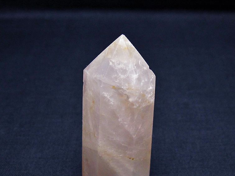 ローズクォーツ 六角柱[T138-6441] 3枚目