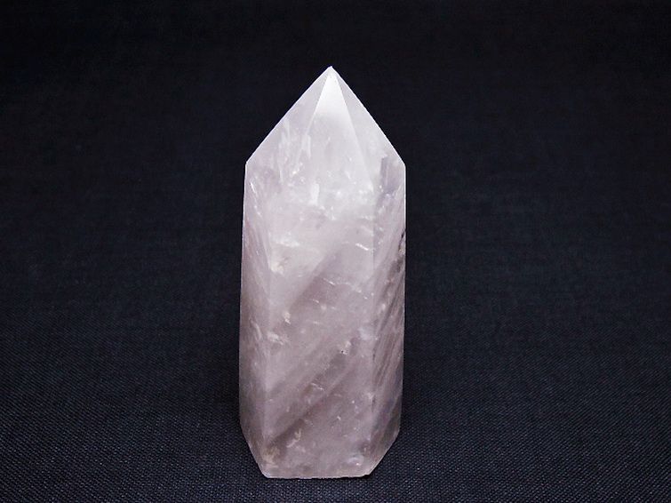 ローズクォーツ 六角柱 [t138-6445] 1枚目