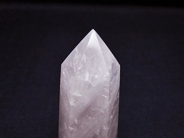 ローズクォーツ 六角柱 [t138-6445] 2枚目