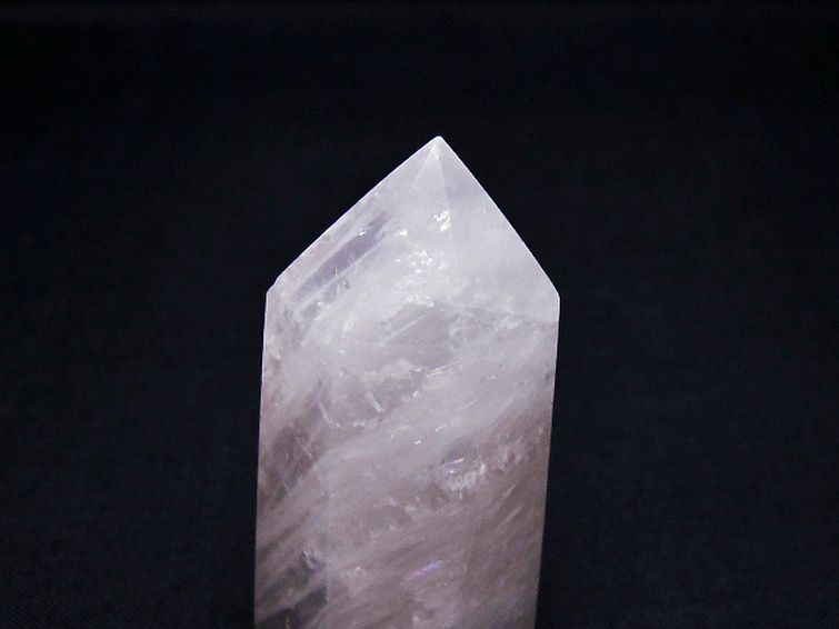 ローズクォーツ 六角柱 [t138-6445] 3枚目