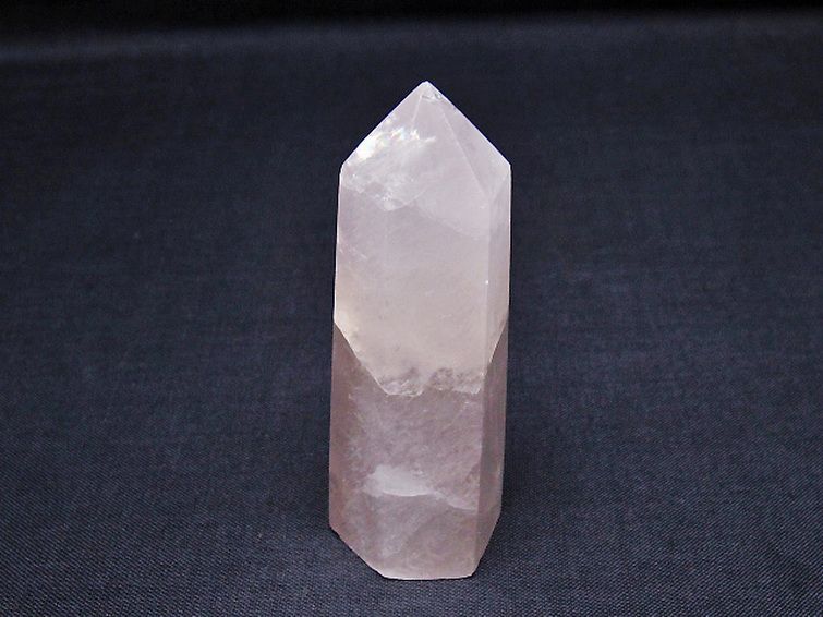 ローズクォーツ 六角柱 [t138-6462] 1枚目