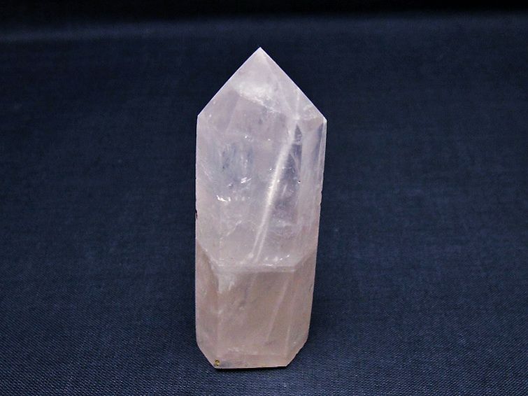ローズクォーツ 六角柱[T138-6468] 1枚目