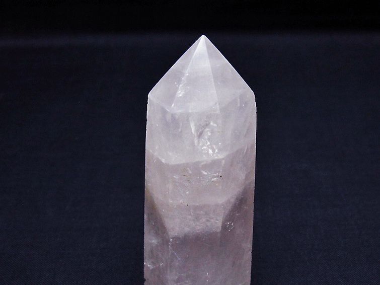 ローズクォーツ 六角柱 [t138-6471] 3枚目