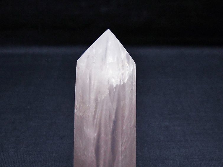 ローズクォーツ 六角柱[T138-6483] 2枚目