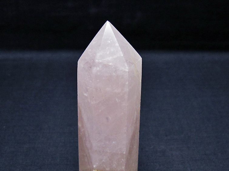 ローズクォーツ 六角柱 [t138-6495] 2枚目