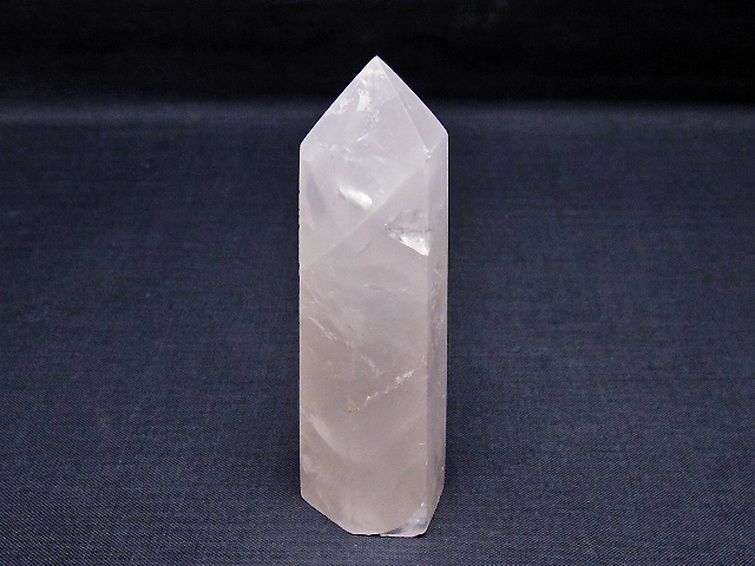 ローズクォーツ 六角柱[T138-6496] 1枚目