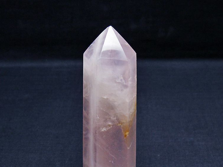 ローズクォーツ 六角柱 [t138-6502] 2枚目