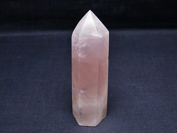 ローズクォーツ 六角柱[T138-6503] 1枚目