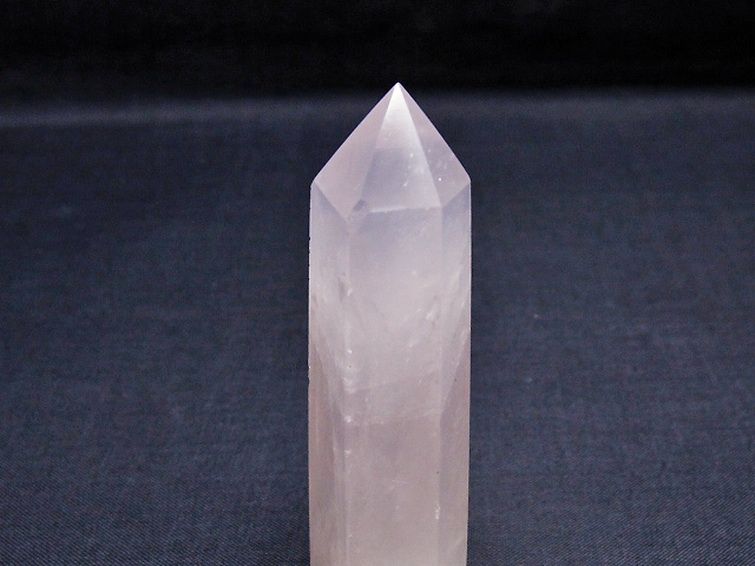 ローズクォーツ 六角柱[T138-6514] 3枚目