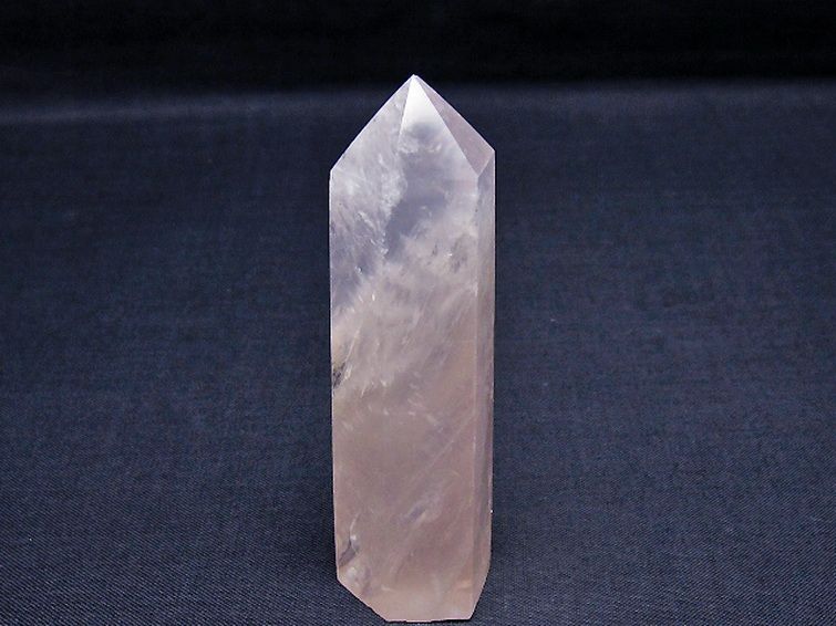 ローズクォーツ 六角柱 [t138-6515] 1枚目