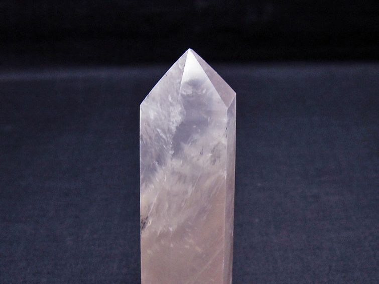 ローズクォーツ 六角柱 [t138-6515] 2枚目