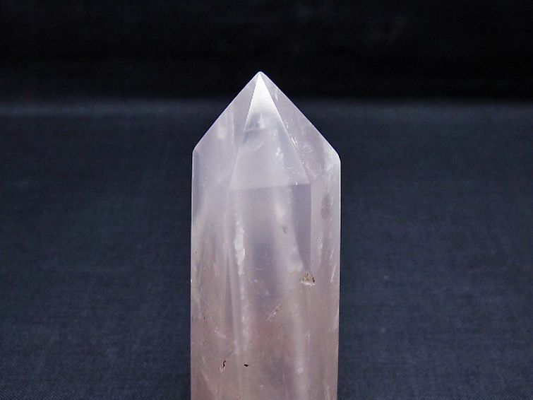 ローズクォーツ 六角柱 [t138-6519] 2枚目