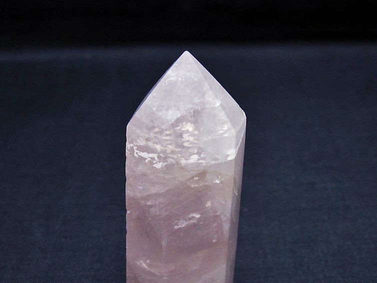 ローズクォーツ 六角柱[T138-6526] 2枚目