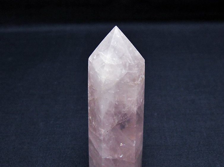 ローズクォーツ 六角柱[T138-6526] 3枚目