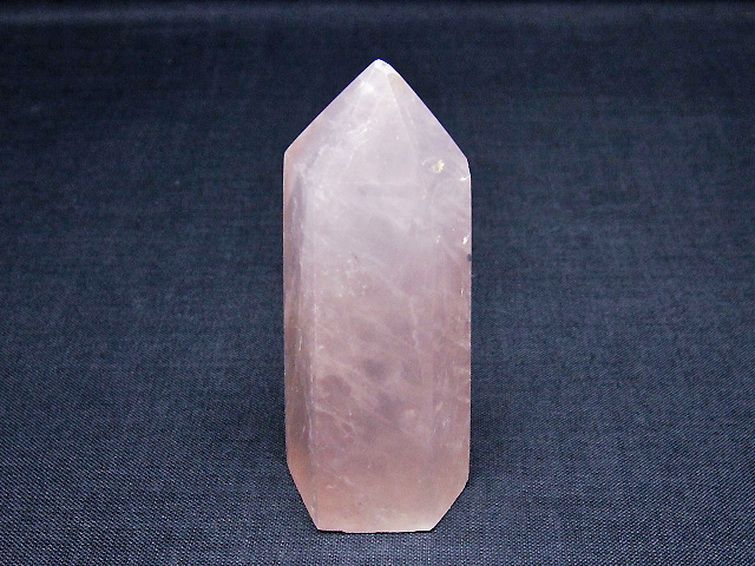 ローズクォーツ 六角柱 [t138-6540] 1枚目