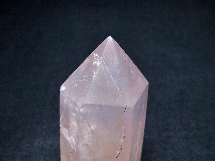 ローズクォーツ 六角柱[T138-6547] 2枚目