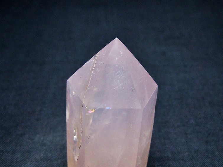 ローズクォーツ 六角柱[T138-6547] 3枚目