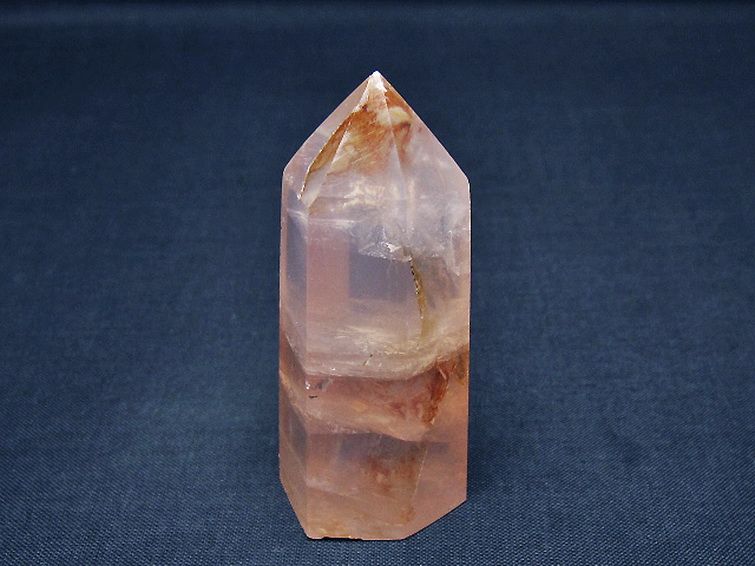 ローズクォーツ 六角柱 [t138-6554] 1枚目