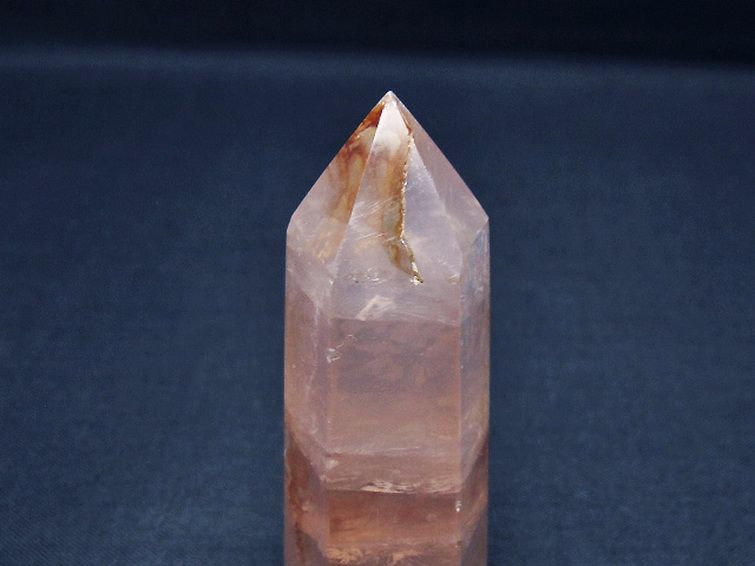 ローズクォーツ 六角柱 [t138-6554] 2枚目