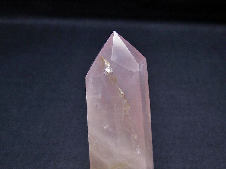 ローズクォーツ 六角柱 [t138-6555] 3枚目