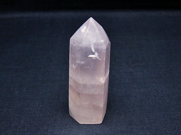 ローズクォーツ 六角柱[T138-6558] 1枚目
