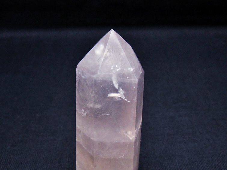 ローズクォーツ 六角柱[T138-6558] 2枚目