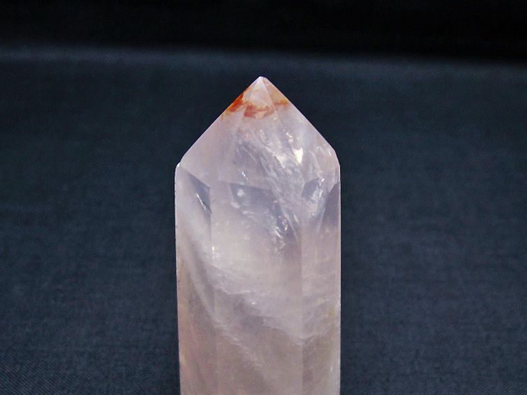 ローズクォーツ 六角柱 [t138-6560] 2枚目