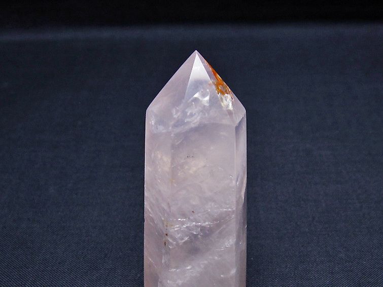 ローズクォーツ 六角柱 [t138-6560] 3枚目