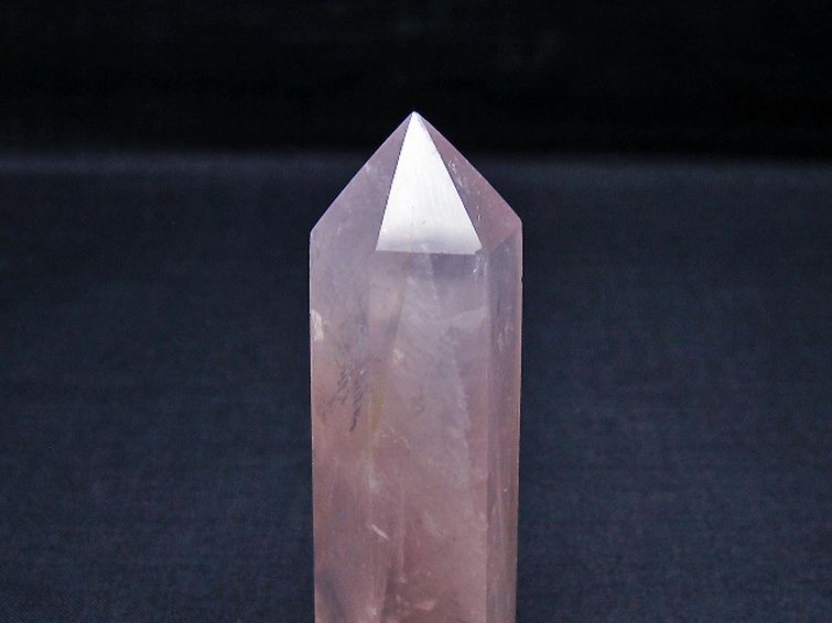 ローズクォーツ 六角柱[T138-6583] 2枚目