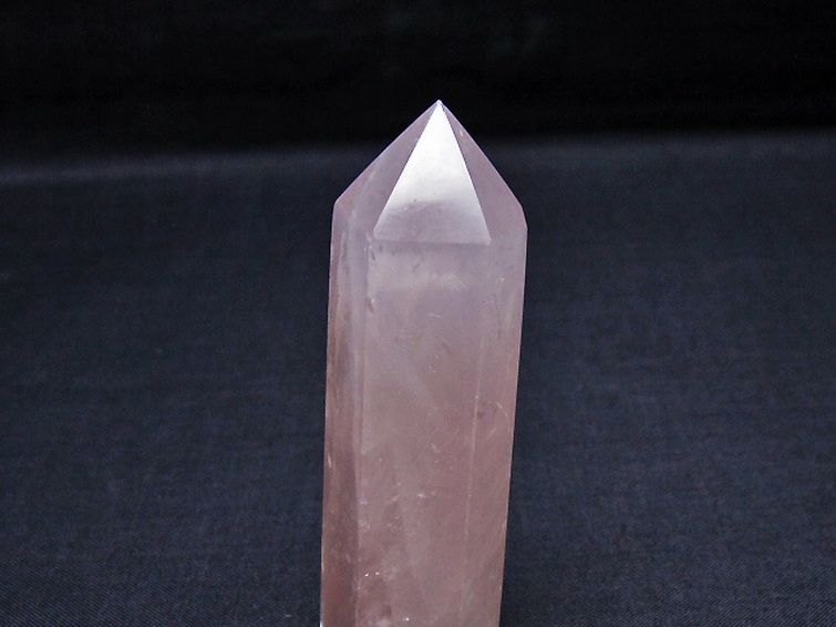 ローズクォーツ 六角柱[T138-6583] 3枚目