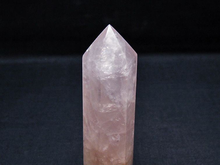 ローズクォーツ 六角柱[T138-6584] 2枚目